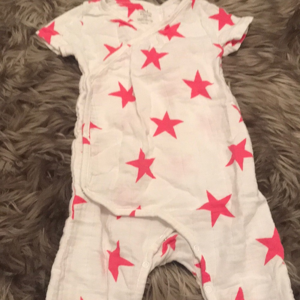 Aden & Anais Pink Star Jumper